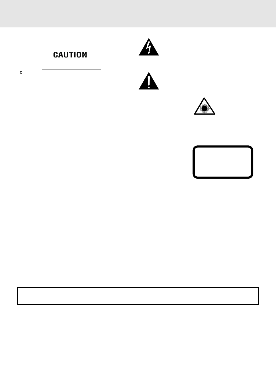 Safety precautions, On placement, Fcc information | On safety, On condensation, Caution | Kawasaki PVS2970S User Manual | Page 2 / 27