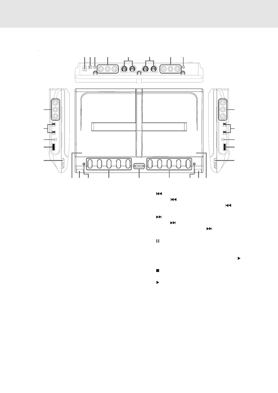 Control reference guide, Unit | Kawasaki PVS2970S User Manual | Page 8 / 27