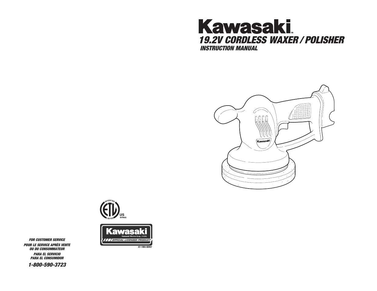 Kawasaki 840457 User Manual | 11 pages