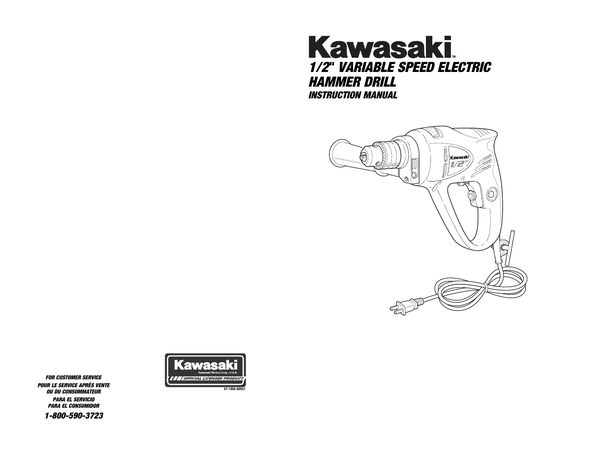 Kawasaki 840271 User Manual | 10 pages