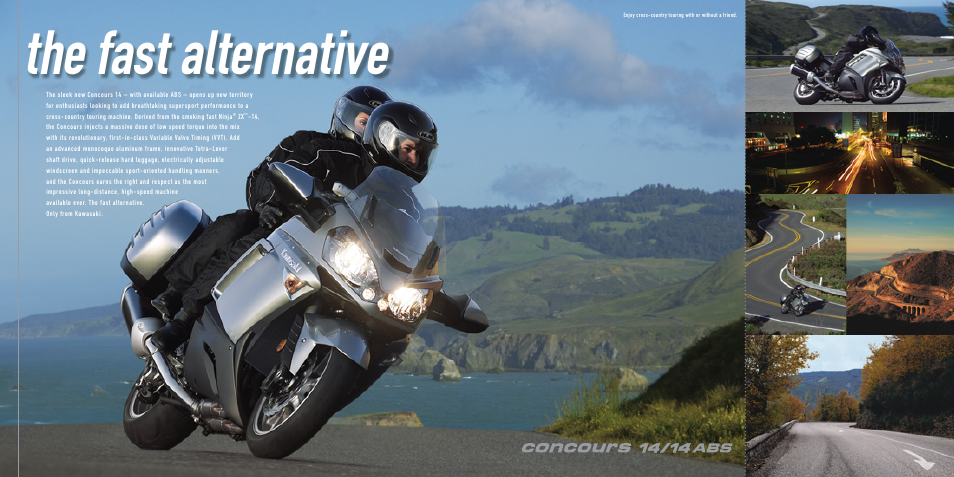 The fast alternative | Kawasaki Concours 14 User Manual | Page 2 / 5