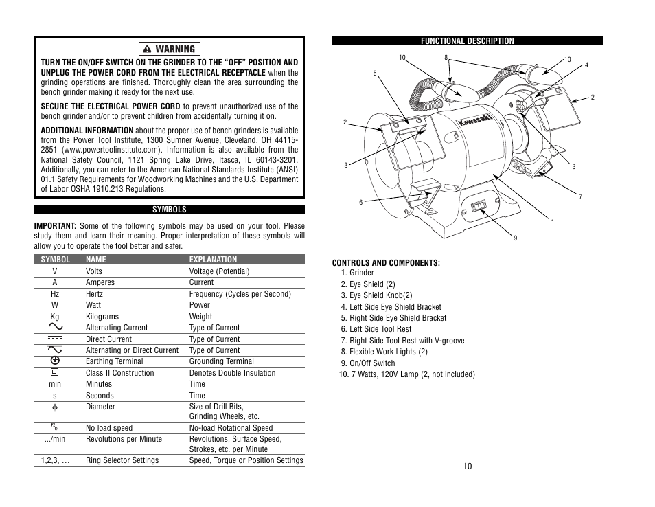 Kawasaki 840078 User Manual | Page 6 / 12