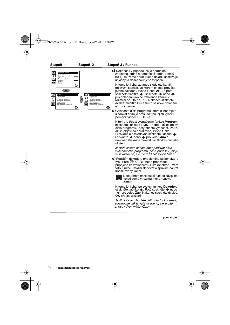 Sony KV-29LS35K User Manual | Page 53 / 122