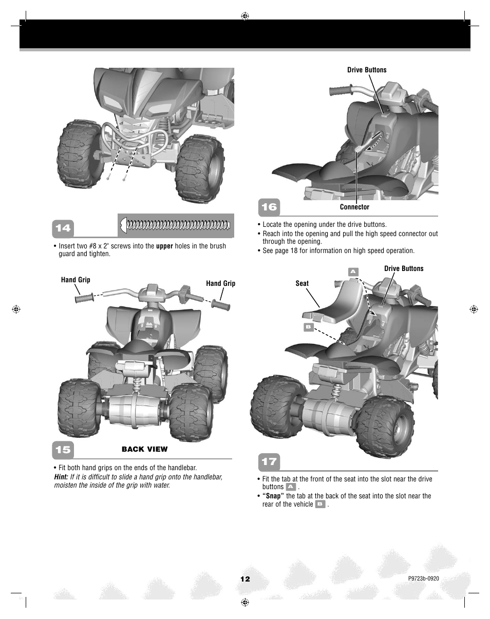 Kawasaki KFX T4872 User Manual | Page 12 / 25