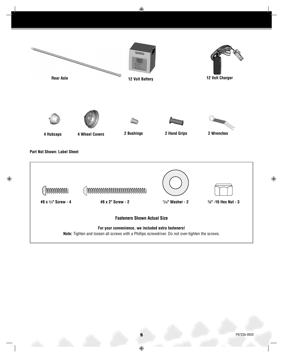 Kawasaki KFX T4872 User Manual | Page 5 / 25