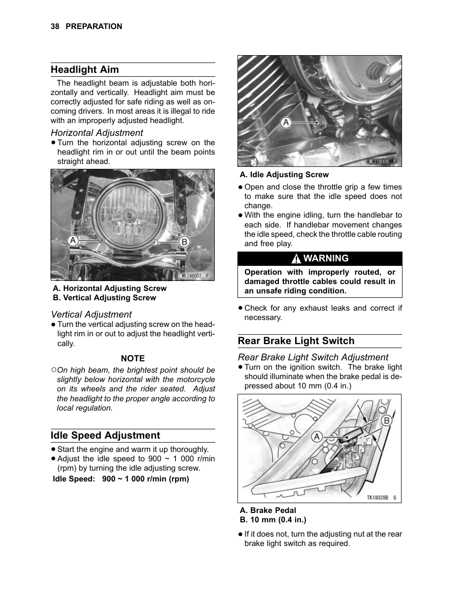 Kawasaki 1600 User Manual | Page 40 / 46