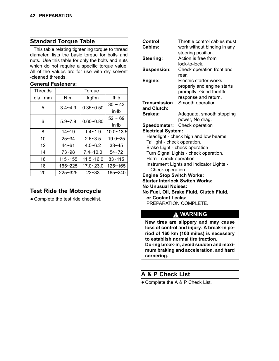 Kawasaki 1600 User Manual | Page 44 / 46