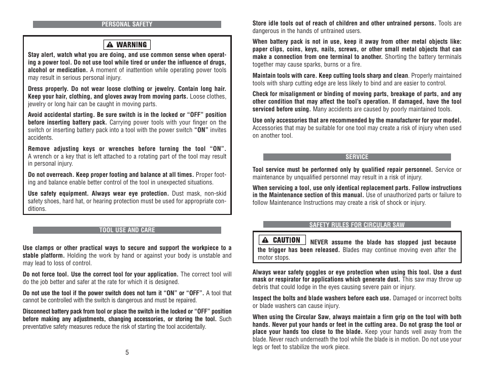 Kawasaki 691191 User Manual | Page 4 / 16