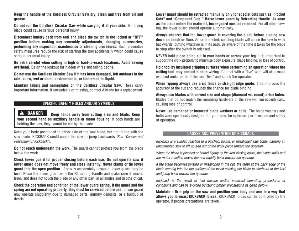 Kawasaki 691191 User Manual | Page 5 / 16