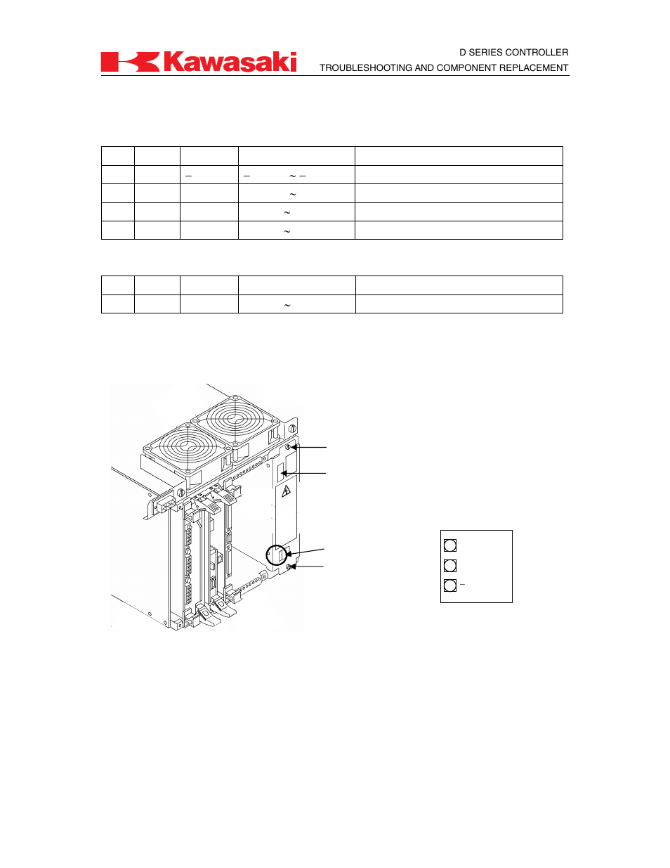 Kawasaki D Series Controller MPVDCONTV113E-3 User Manual | Page 237 / 259