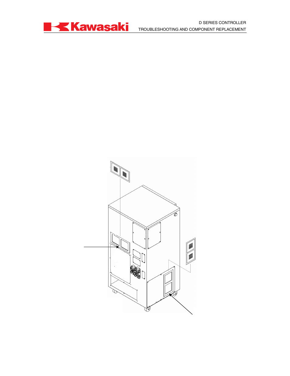 10 replacement procedure for filter | Kawasaki D Series Controller MPVDCONTV113E-3 User Manual | Page 259 / 259
