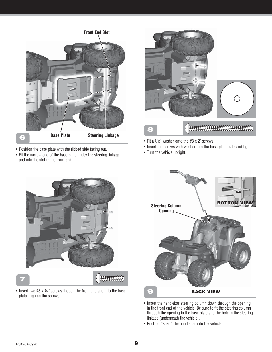 Kawasaki BRUTE FORCE R8126 User Manual | Page 9 / 20