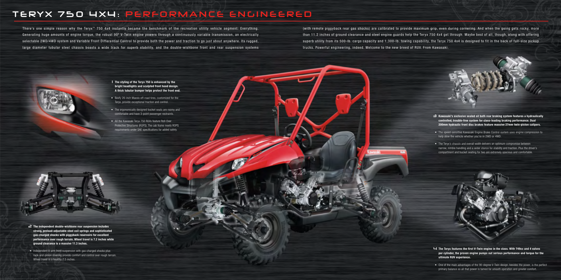 Kawasaki Recreation Utility Vehicle 2008 TERYXTM User Manual | Page 3 / 6