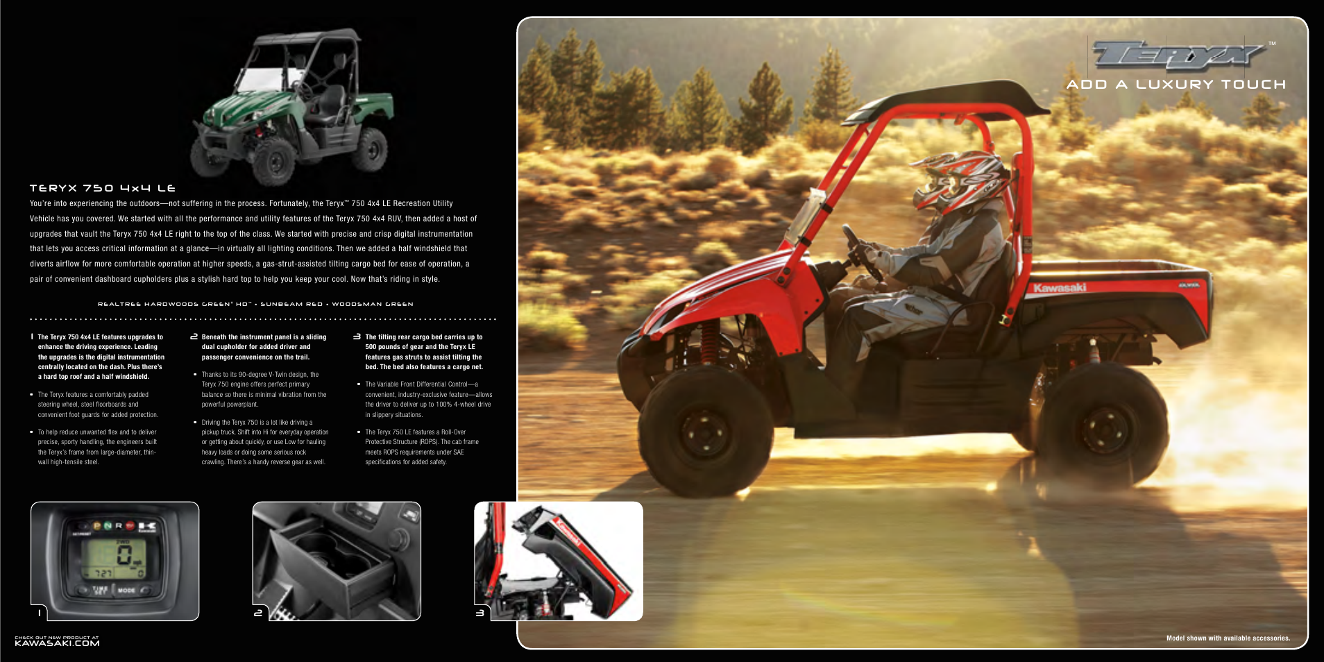 Kawasaki Recreation Utility Vehicle 2008 TERYXTM User Manual | Page 4 / 6