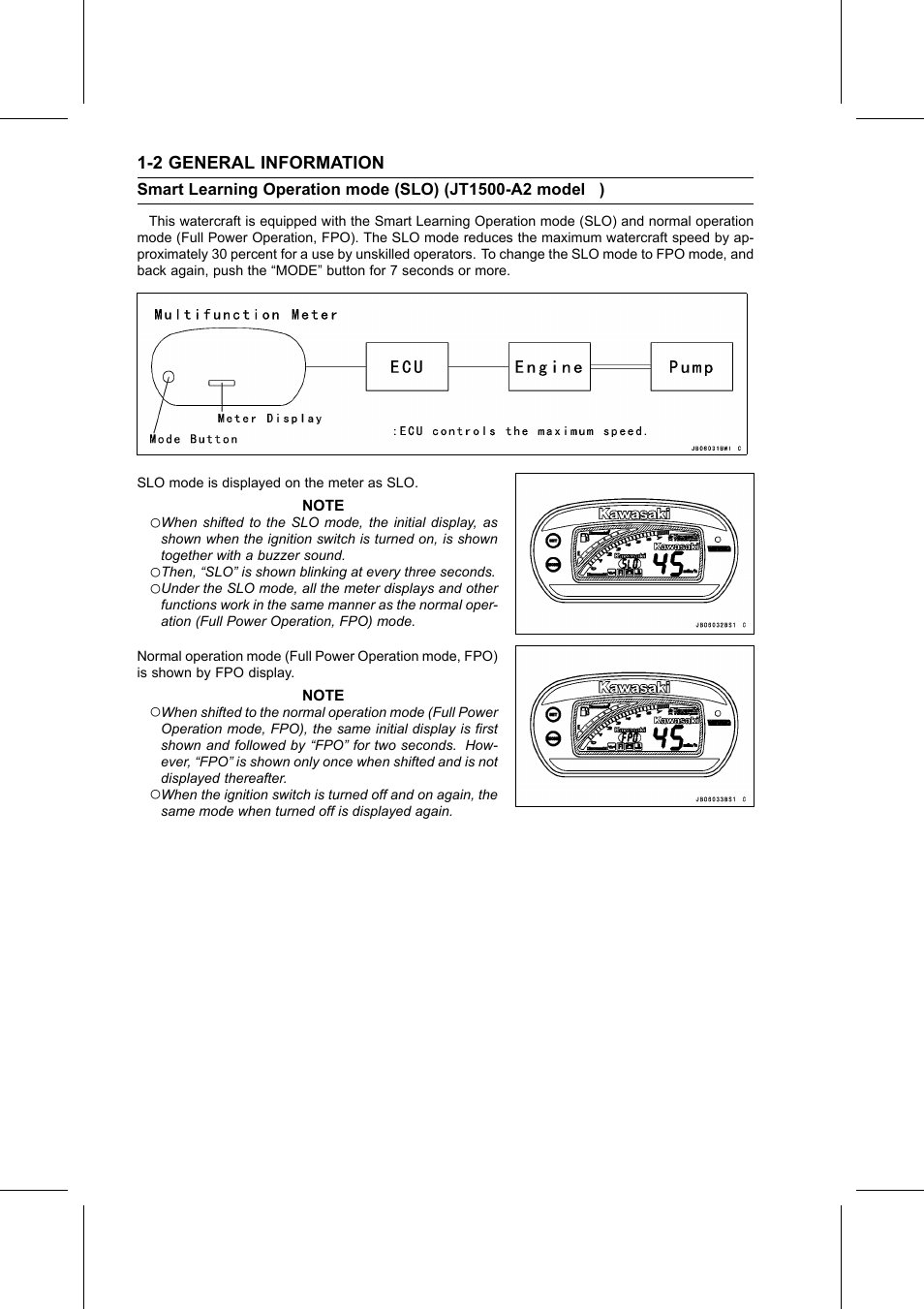Kawasaki STX-15F User Manual | Page 12 / 438