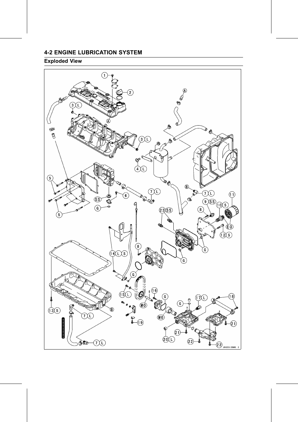 Exploded view | Kawasaki STX-15F User Manual | Page 146 / 438