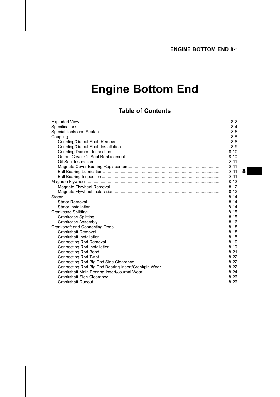 Kawasaki STX-15F User Manual | Page 221 / 438