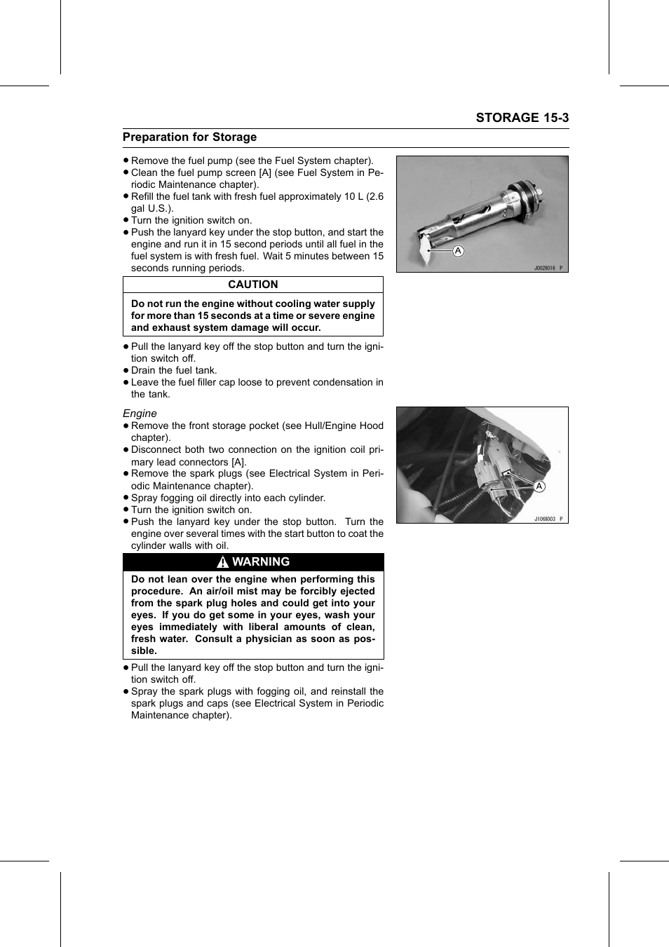 Engine | Kawasaki STX-15F User Manual | Page 397 / 438