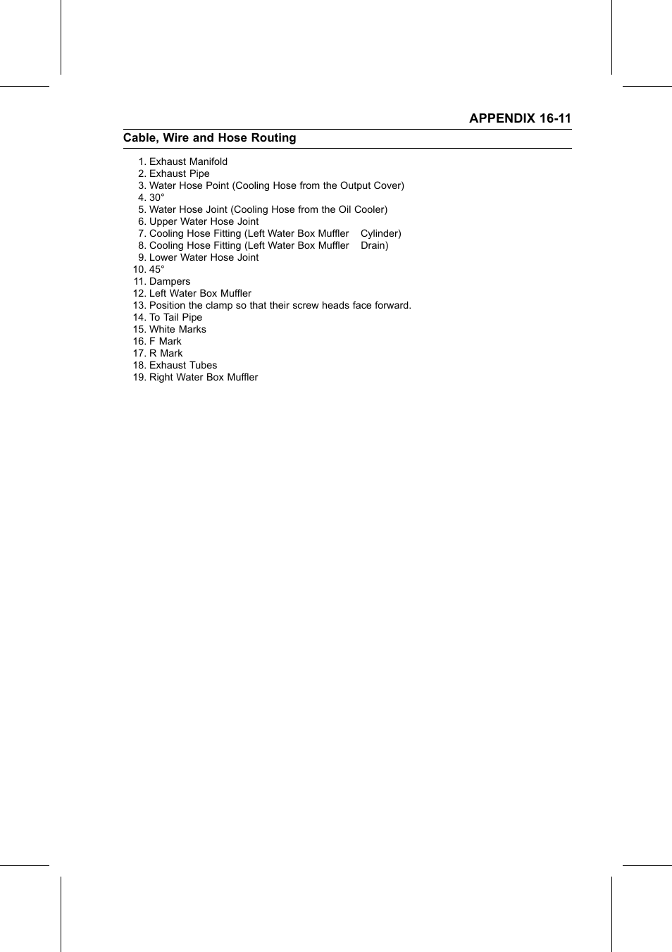 Appendix 16-11 | Kawasaki STX-15F User Manual | Page 413 / 438