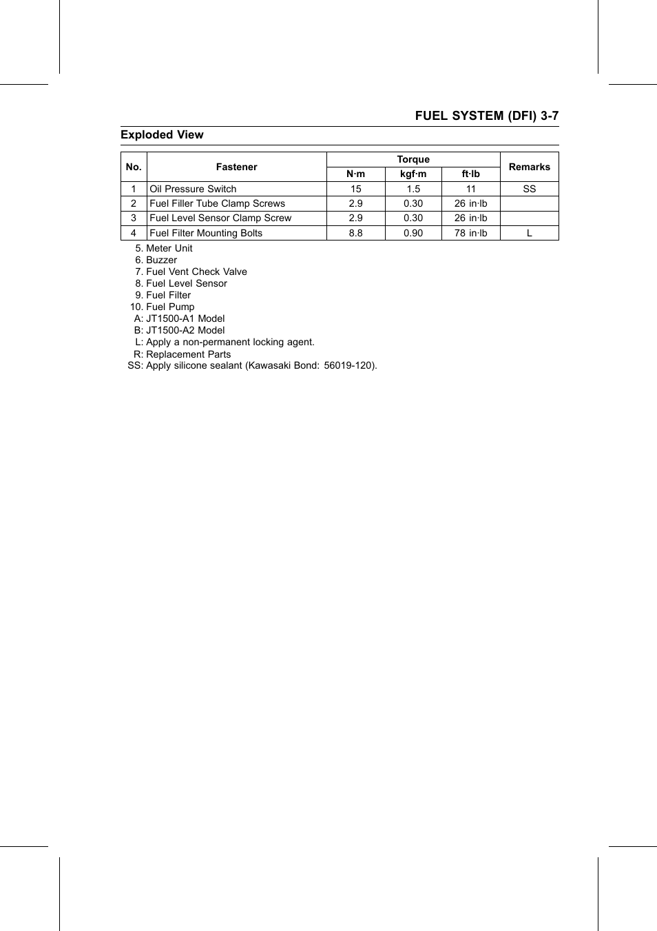 Fuel system (dfi) 3-7 | Kawasaki STX-15F User Manual | Page 61 / 438