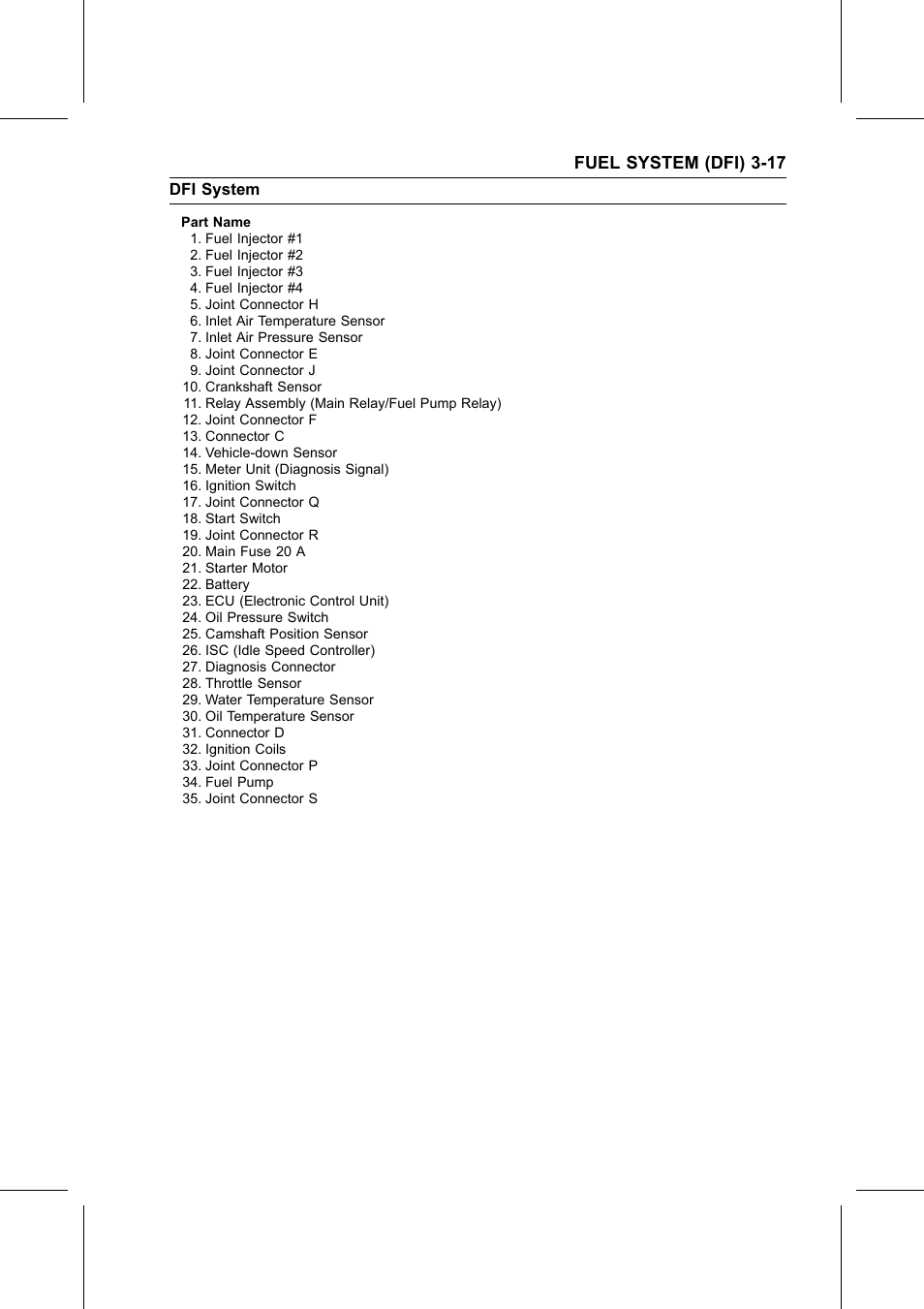 Part name | Kawasaki STX-15F User Manual | Page 71 / 438