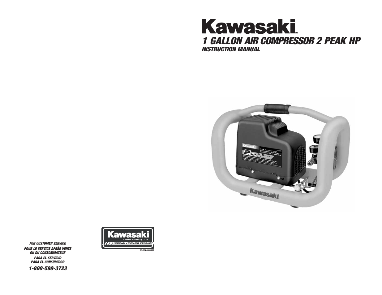 Kawasaki 840700 User Manual | 15 pages