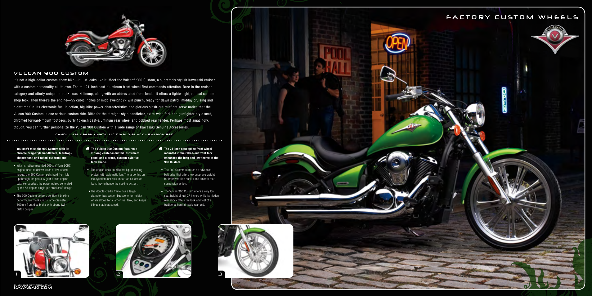 Kawasaki Vulcan Cruiser 2008 User Manual | Page 4 / 14