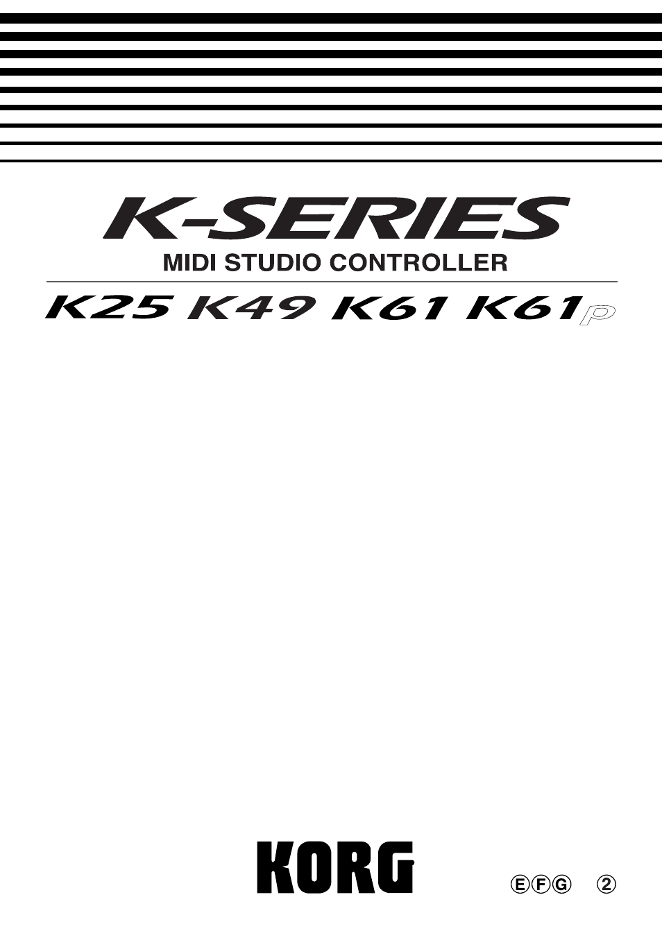 KORG K49 User Manual | 73 pages