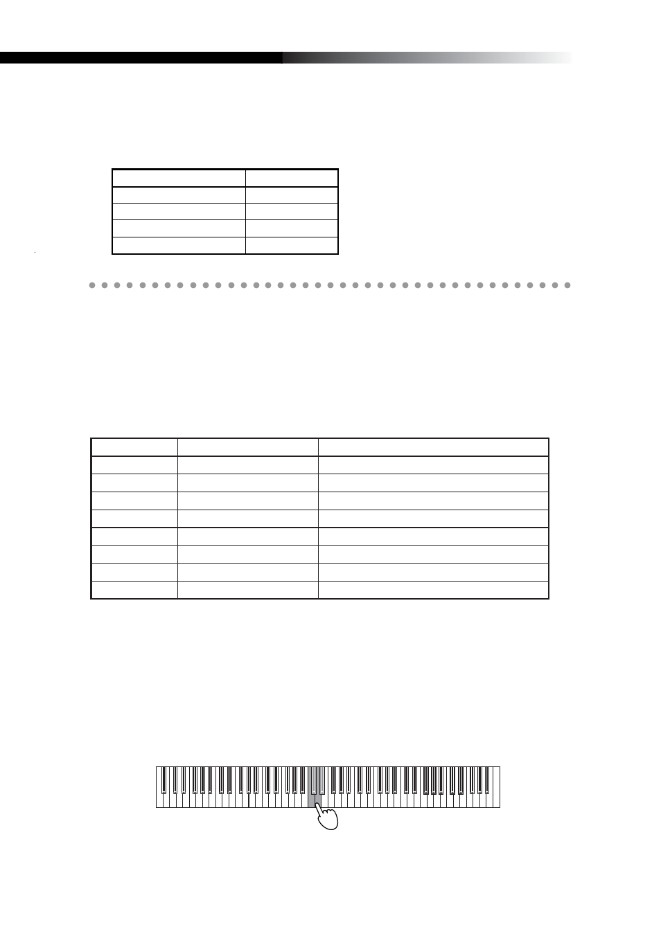 Setting mode, Chorus, Velocity curve | KORG K49 User Manual | Page 16 / 73