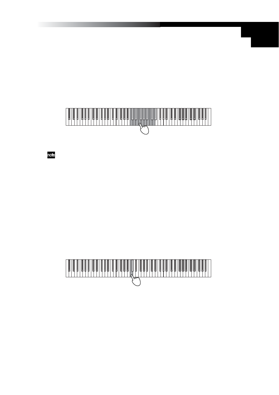 19 owner’s manual, Midi channel setting, The local control on/off setting | KORG K49 User Manual | Page 19 / 73