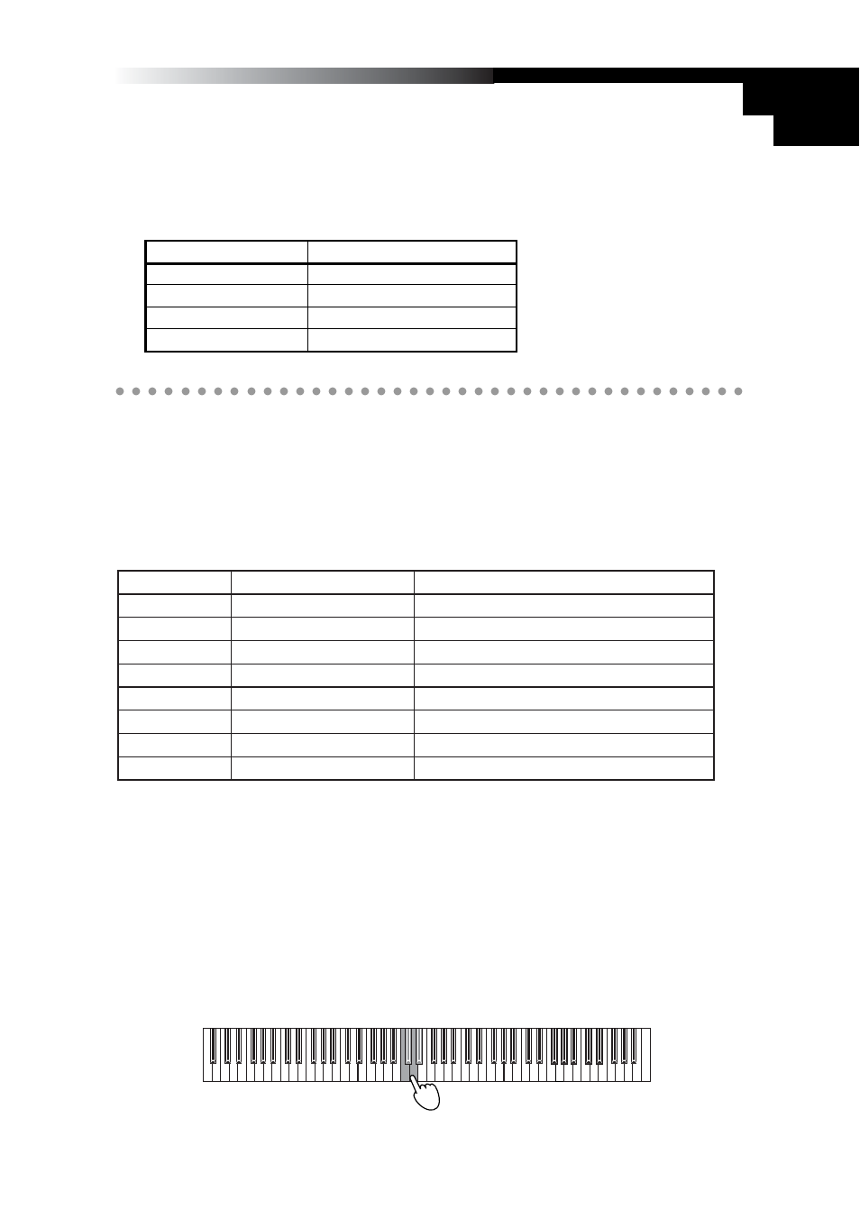 Mode de paramétrage, 39 manuel d’utilisation, Chorus | Courbe de vélocité | KORG K49 User Manual | Page 39 / 73