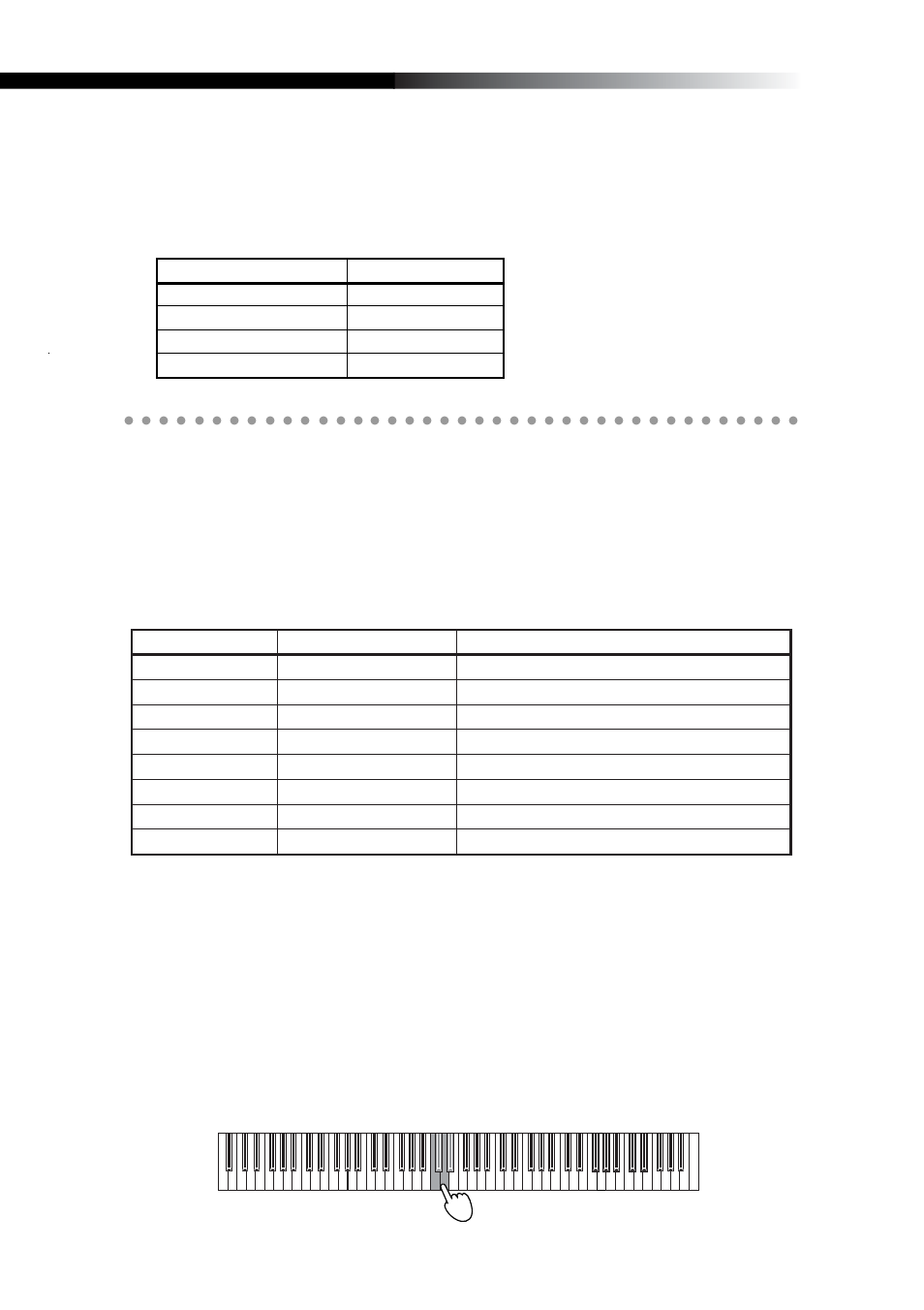 Einstellungen, Chorus, Anschlagkurve | KORG K49 User Manual | Page 62 / 73