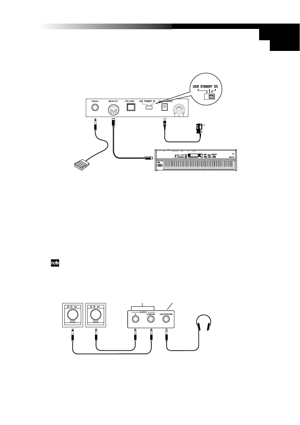 9owner’s manual, Using the internal sound engine [k61p only] 1 | KORG K49 User Manual | Page 9 / 73