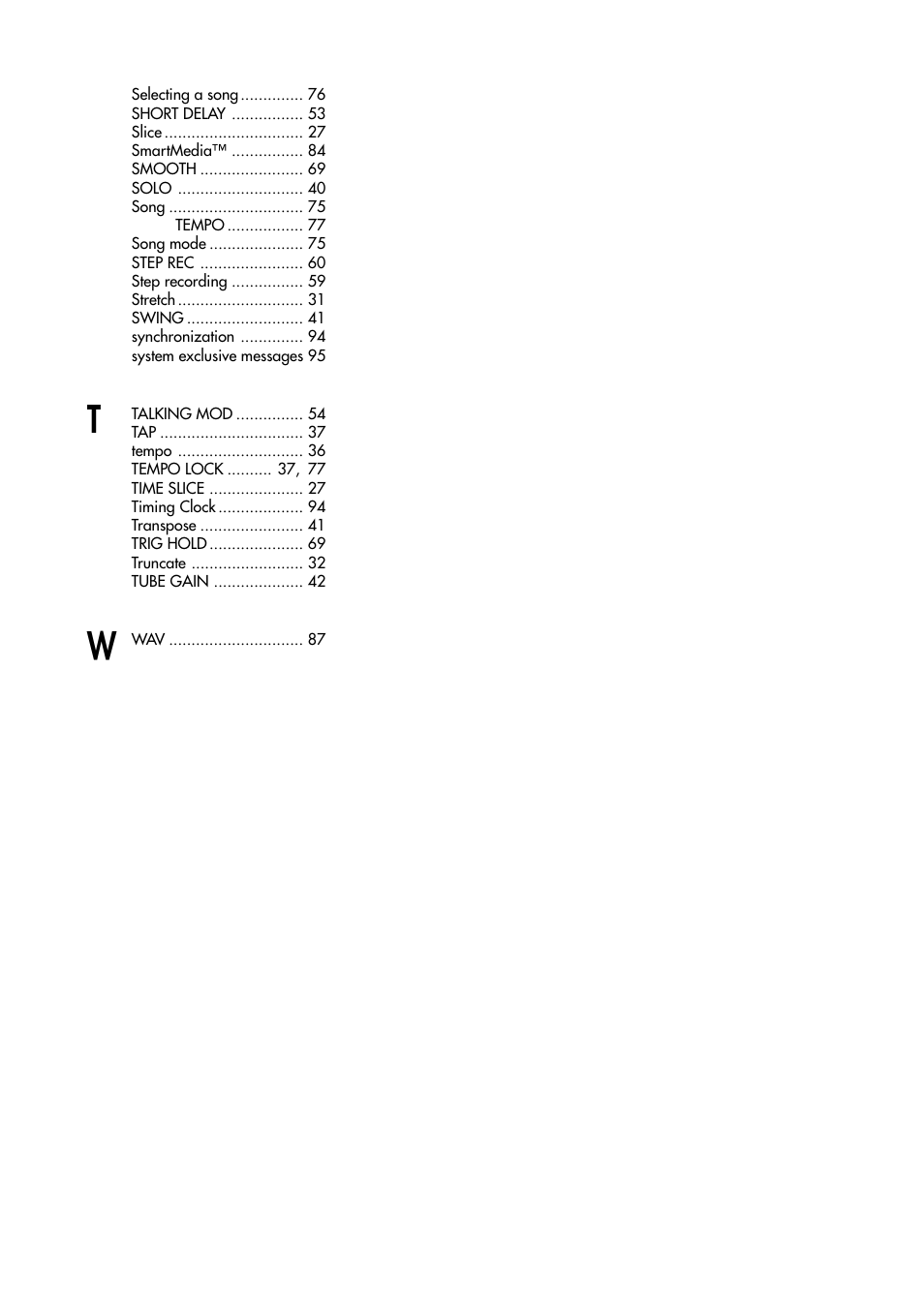 KORG ESX-1 User Manual | Page 104 / 108