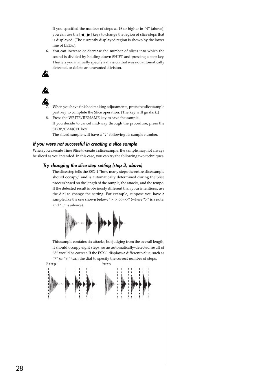 KORG ESX-1 User Manual | Page 28 / 108