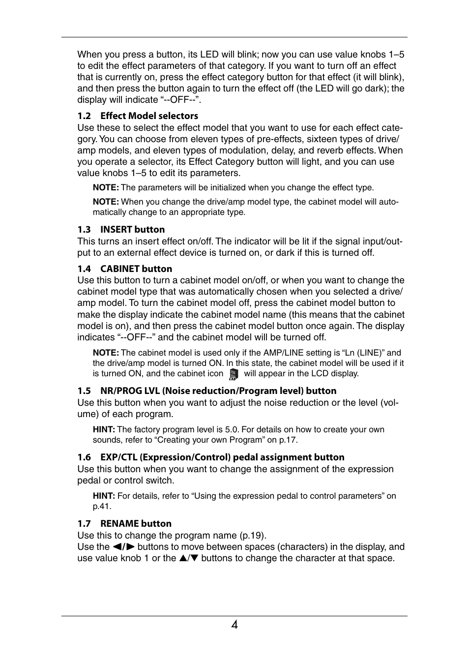 KORG Ax3000b User Manual | Page 10 / 68