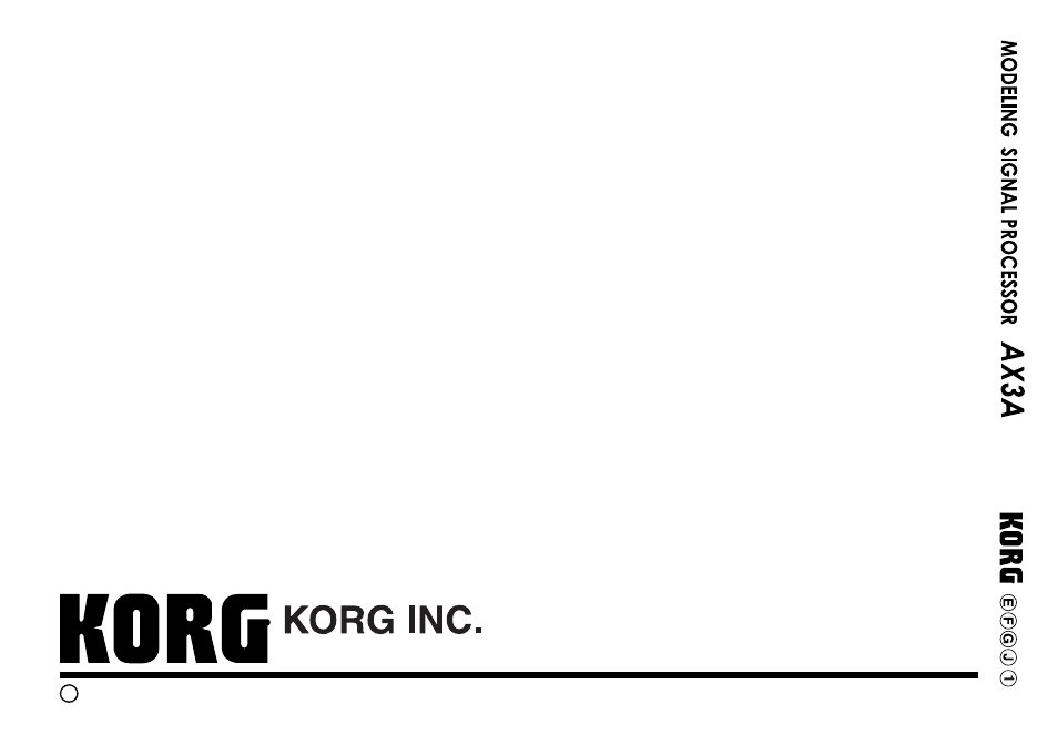 KORG TONEWORKS AX3A User Manual | Page 36 / 36