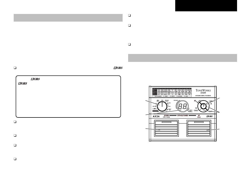 Introduction, Welcome, Main features | Front and rear panel, Front panel, Ax3a owner’s manual | KORG TONEWORKS AX3A User Manual | Page 5 / 36