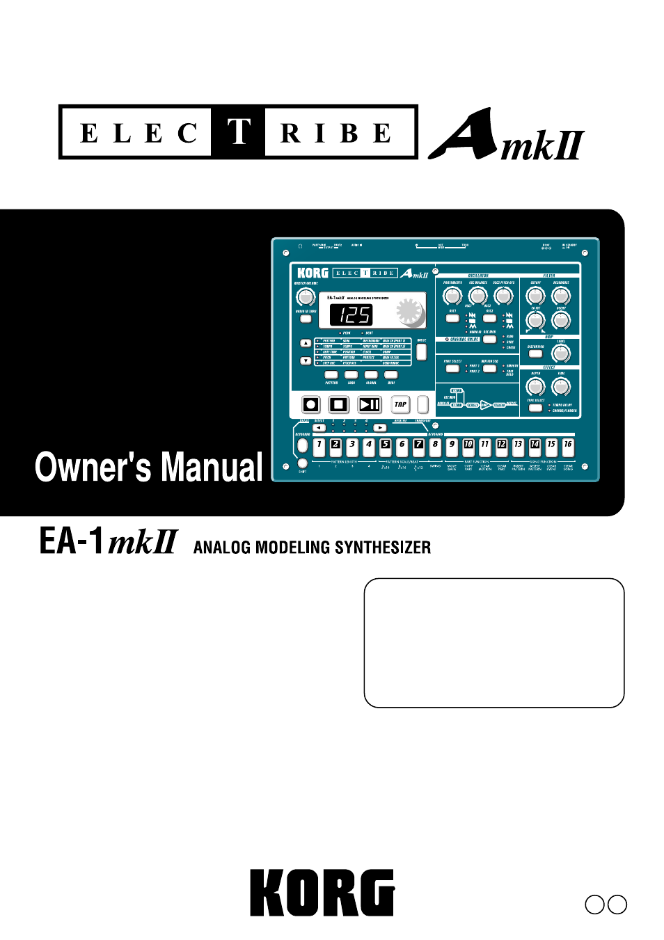 KORG EA-1mkII User Manual | 52 pages