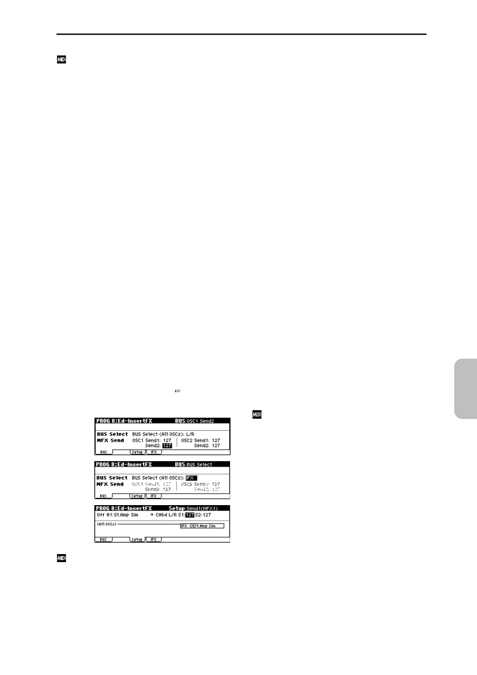 Routing, Effect, 2–1. program mode | 2–2. combination, multi mode | KORG MICROX X50 User Manual | Page 108 / 194