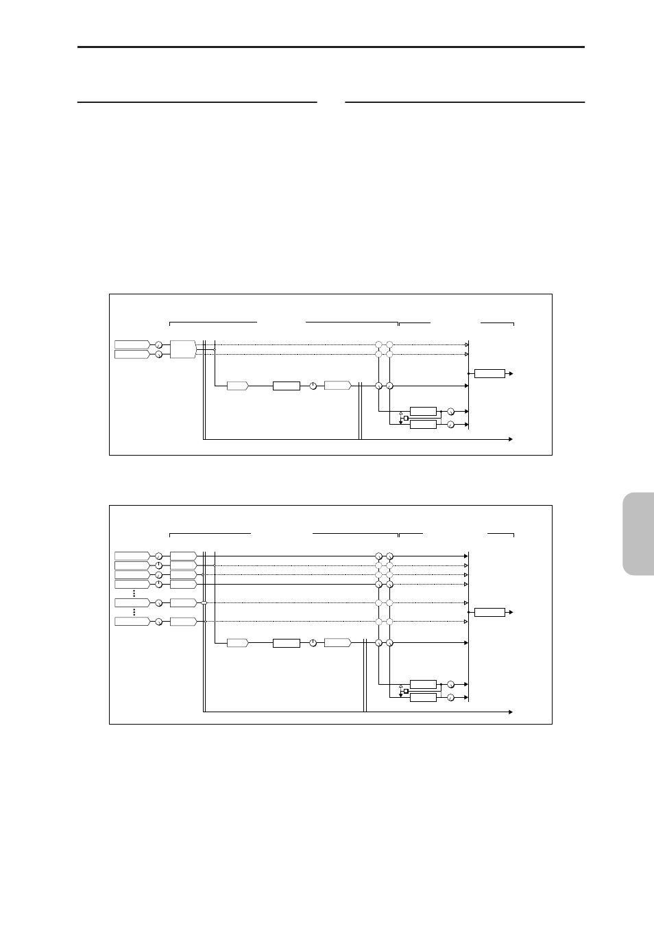 Master eq, Individual outputs, Effect | Program mode combination, multi mode | KORG MICROX X50 User Manual | Page 110 / 194