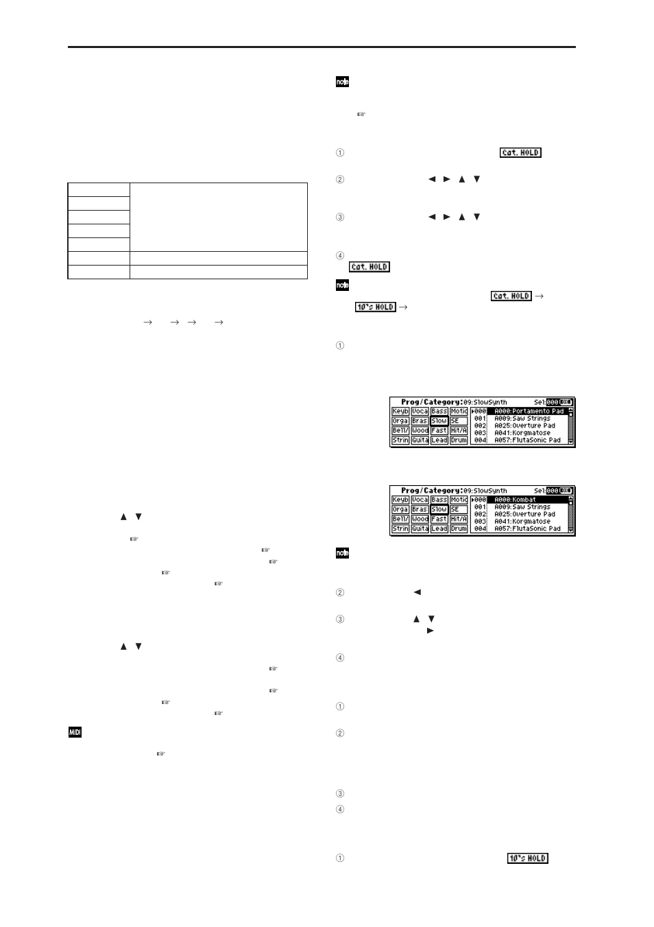 Microx, X50 microx | KORG MICROX X50 User Manual | Page 9 / 194
