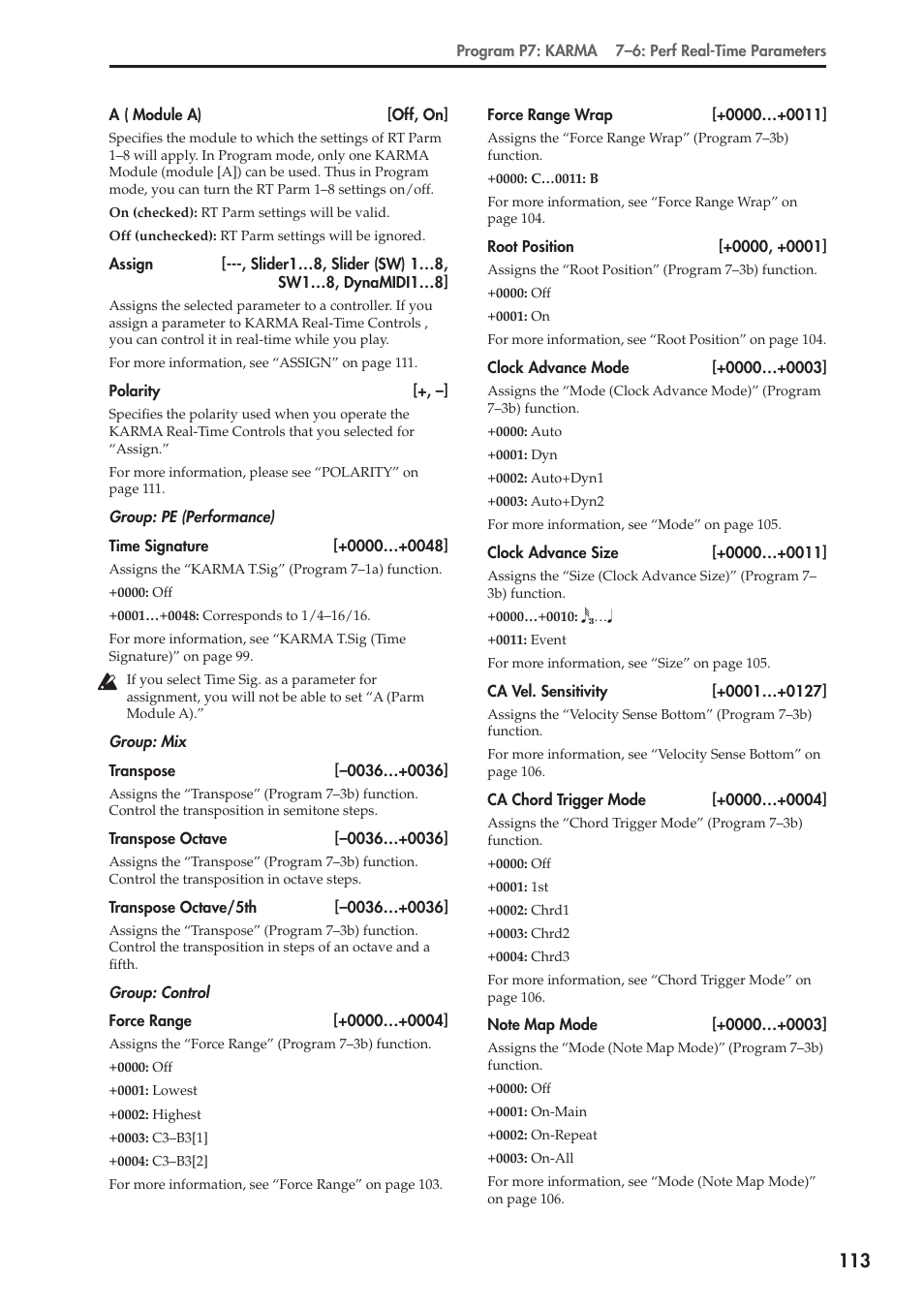 KORG Electronic Keyboard User Manual | Page 123 / 1127