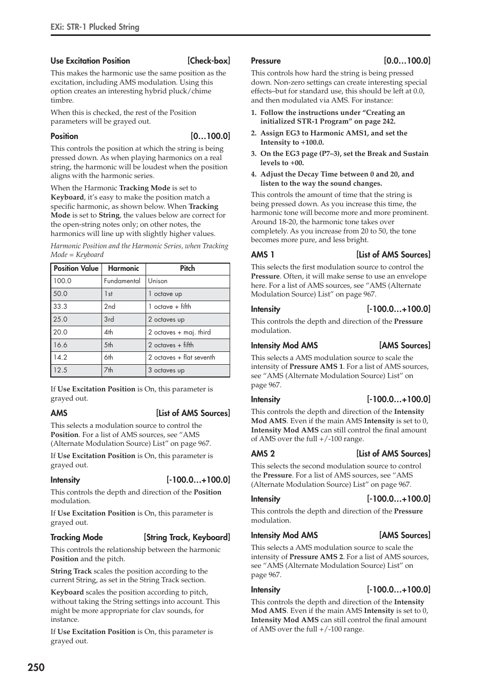 KORG Electronic Keyboard User Manual | Page 260 / 1127