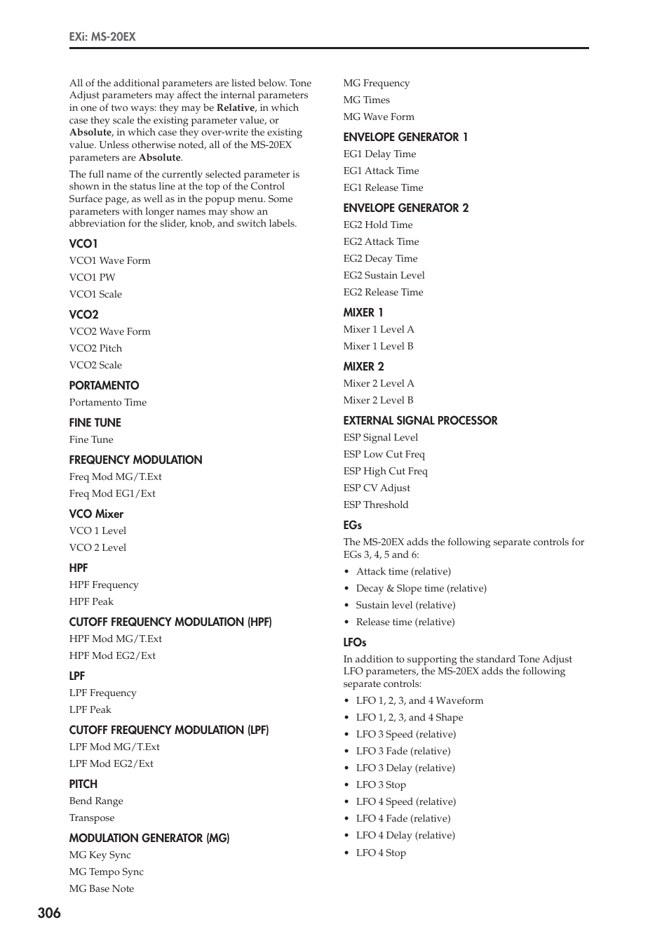 KORG Electronic Keyboard User Manual | Page 316 / 1127