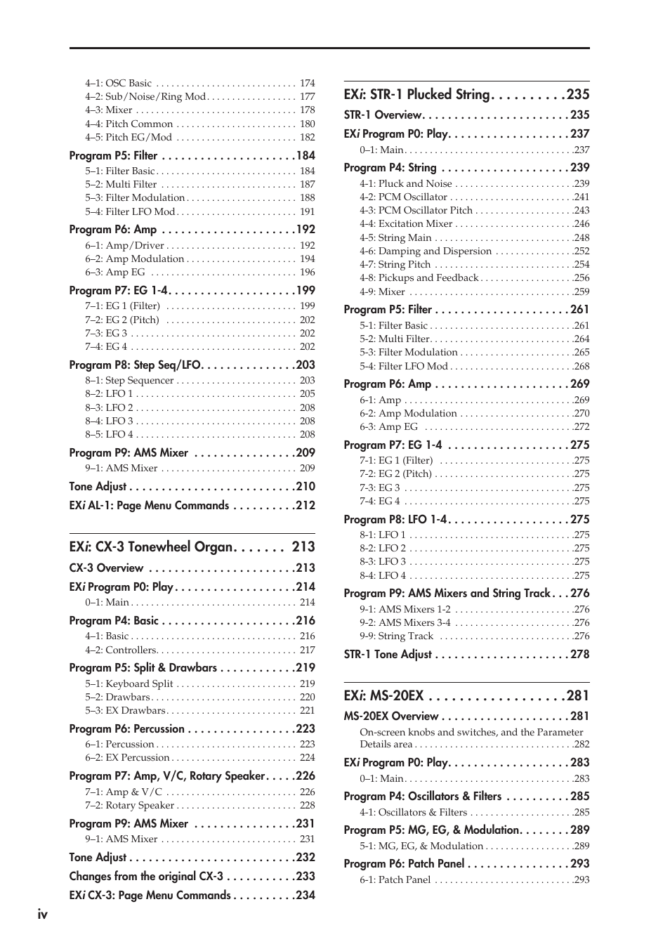 KORG Electronic Keyboard User Manual | Page 4 / 1127