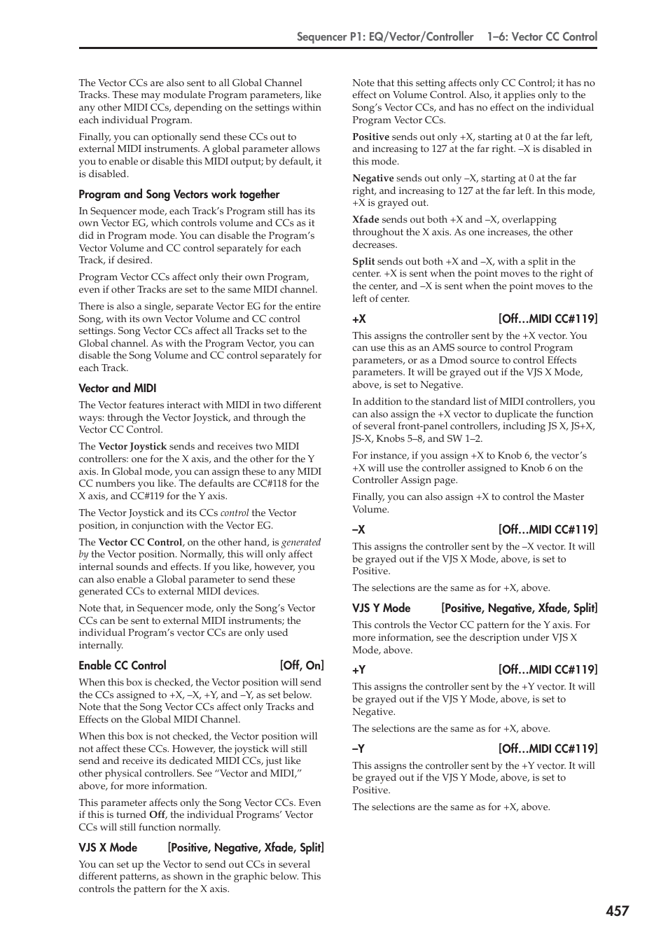 KORG Electronic Keyboard User Manual | Page 467 / 1127