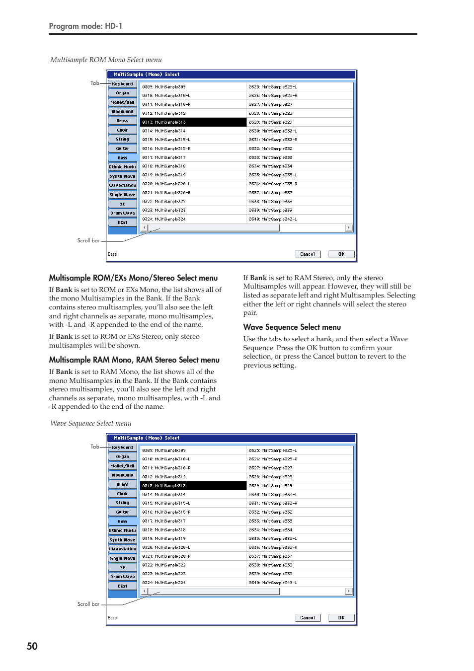 KORG Electronic Keyboard User Manual | Page 60 / 1127