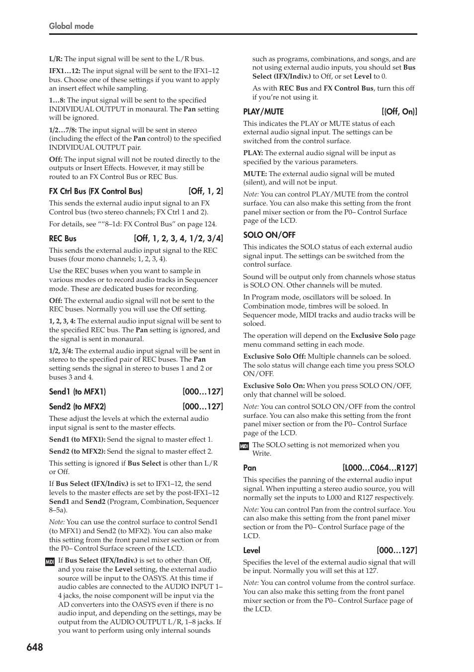 KORG Electronic Keyboard User Manual | Page 658 / 1127