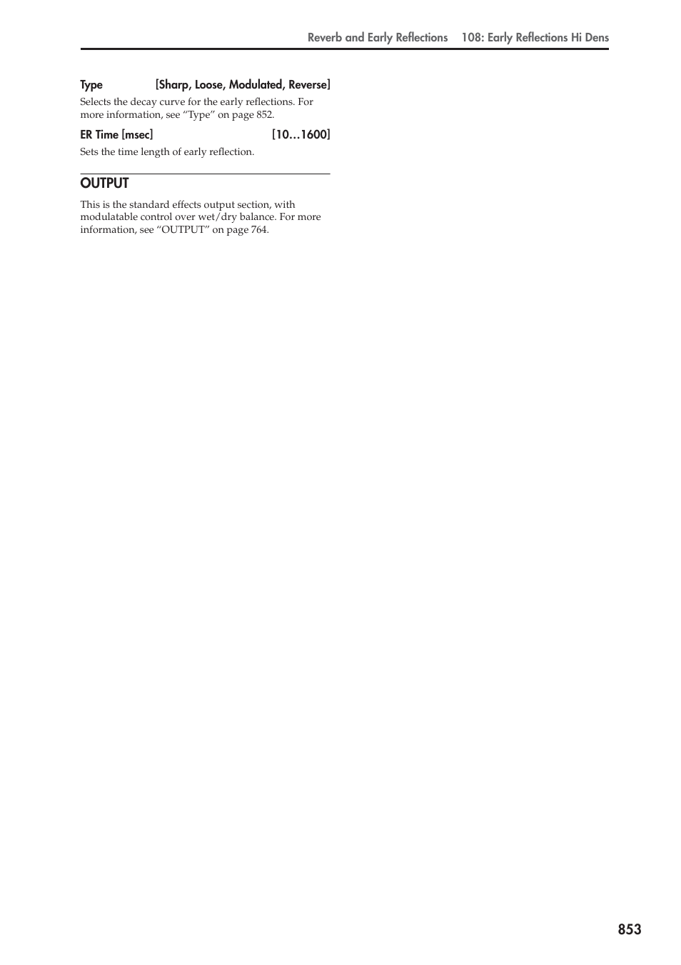 Output | KORG Electronic Keyboard User Manual | Page 863 / 1127